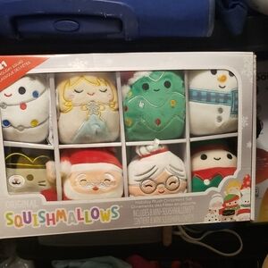 Squishmallows Holiday 2021 Plush Ornament Set In Box - Multicolor